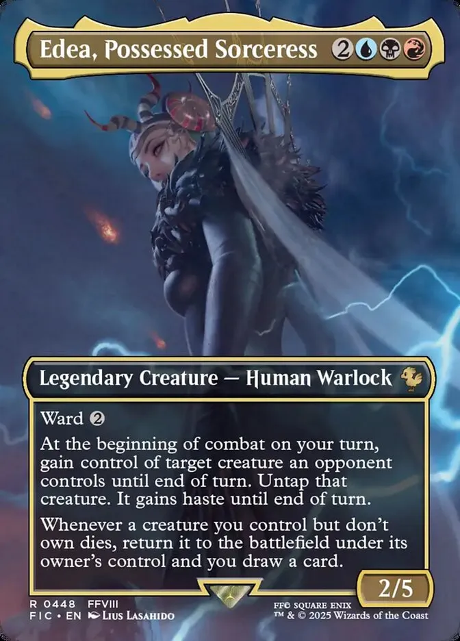 Edea, Possessed Sorceress Front Face