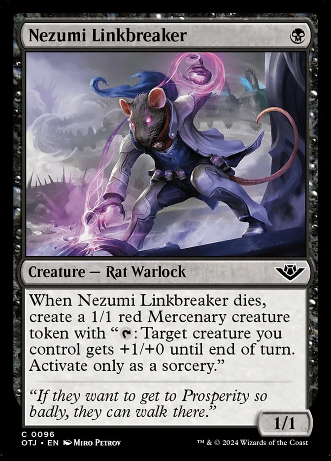 Nezumi Linkbreaker Front Face