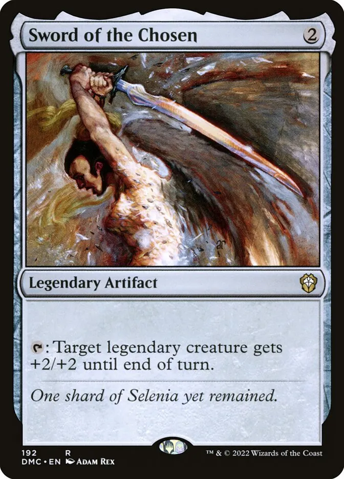 Sword of the Chosen Front Face