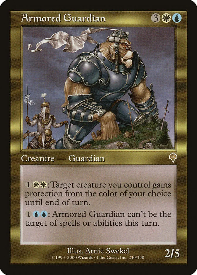 Armored Guardian Front Face