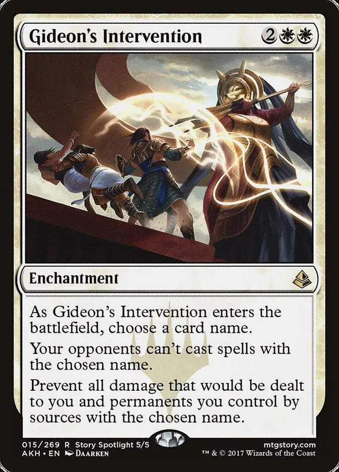 Gideon's Intervention Front Face