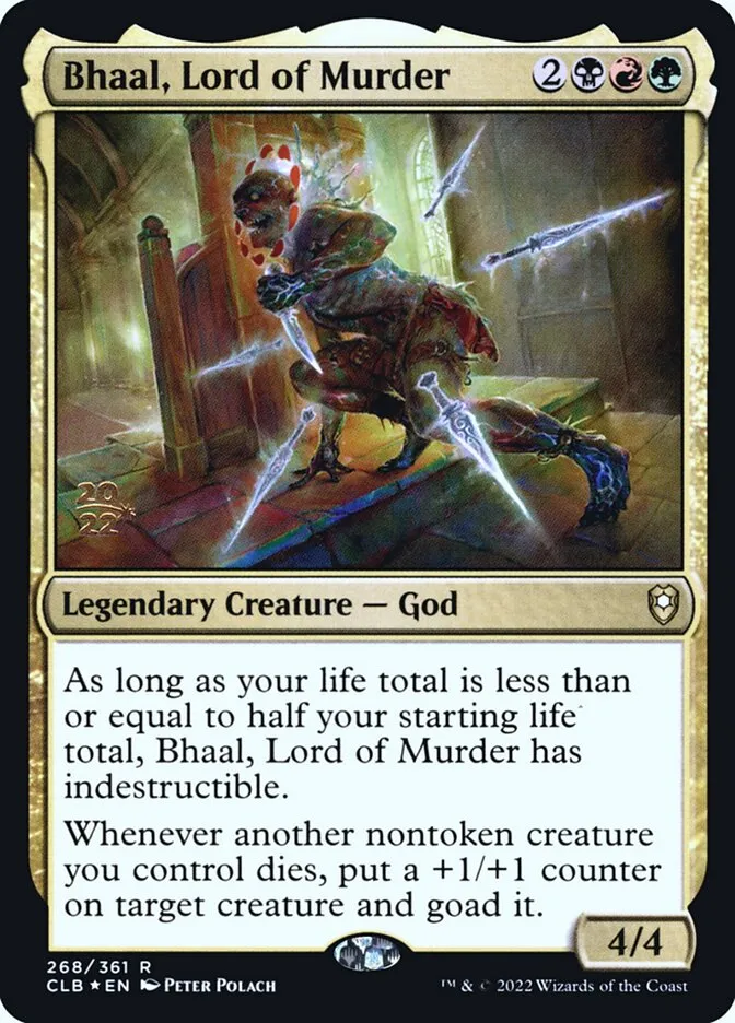 Bhaal, Lord of Murder Front Face