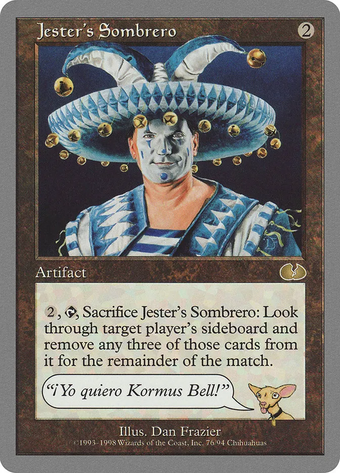 Jester's Sombrero Front Face