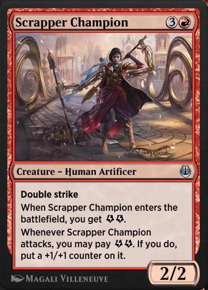 Scrapper Champion Front Face