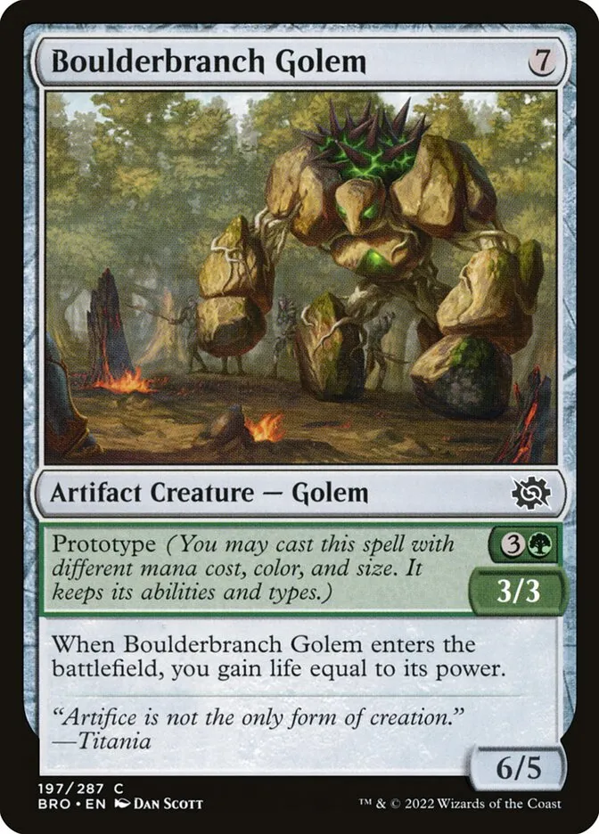 Boulderbranch Golem Front Face