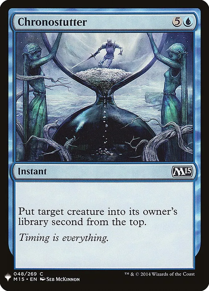 Chronostutter Front Face