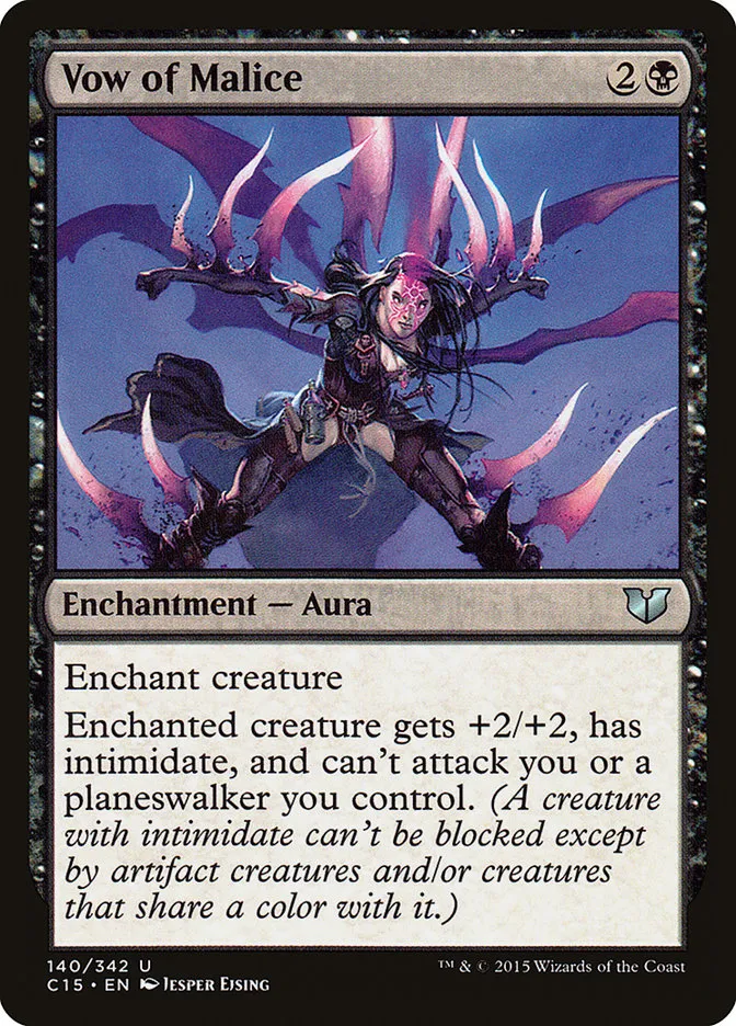 Vow of Malice Front Face