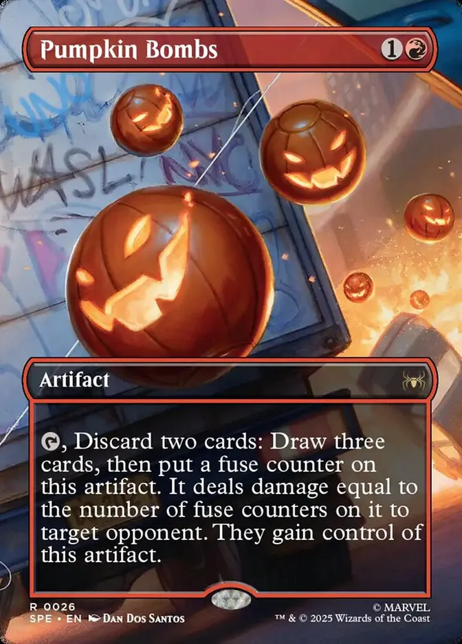 Pumpkin Bombs Front Face