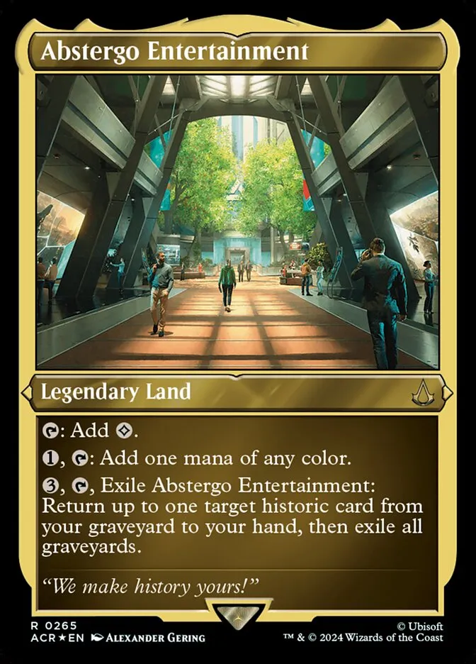 Abstergo Entertainment Front Face