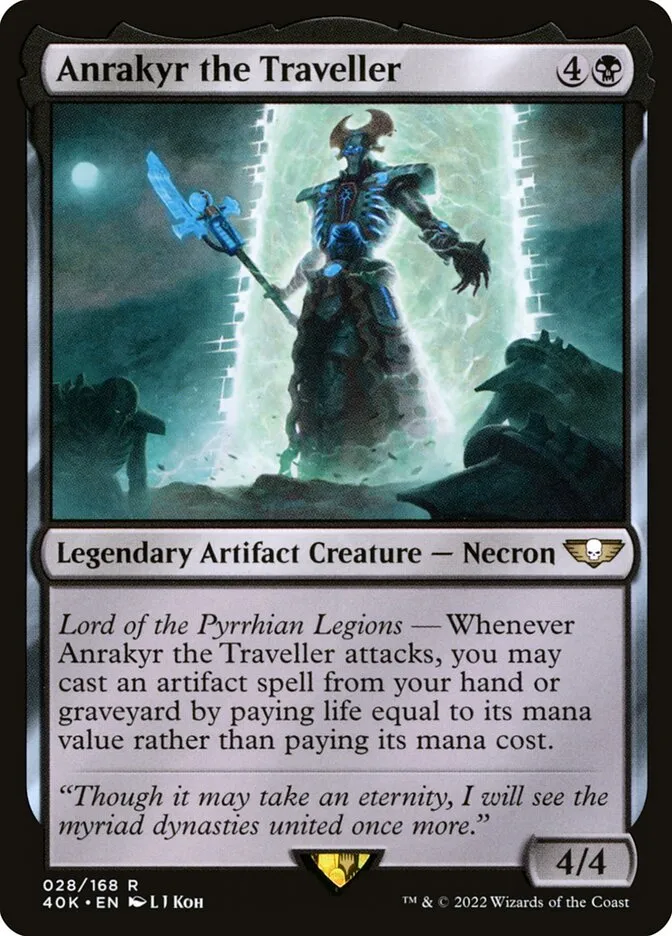 Anrakyr the Traveller Front Face