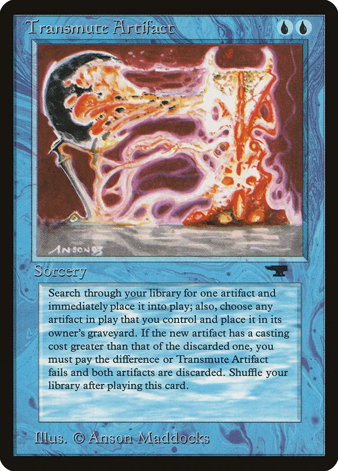 Transmute Artifact Front Face