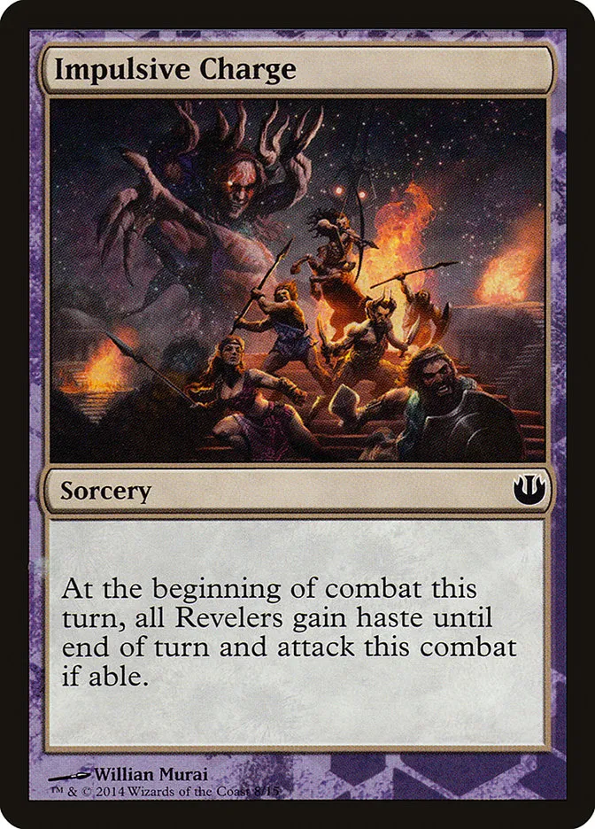 Impulsive Charge Front Face