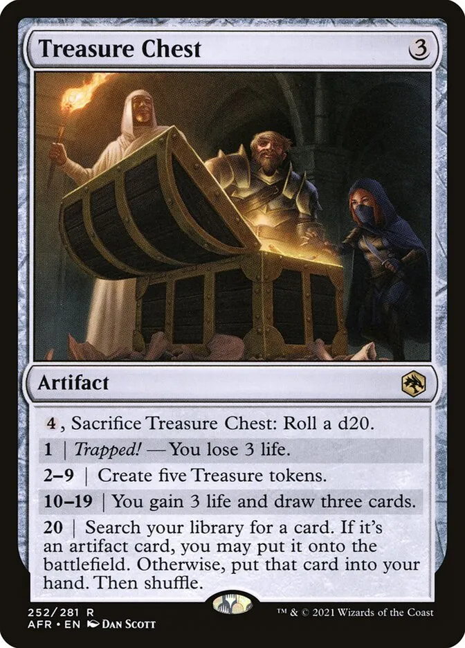 Treasure Chest Front Face