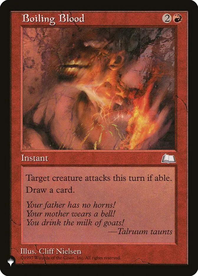Boiling Blood Front Face