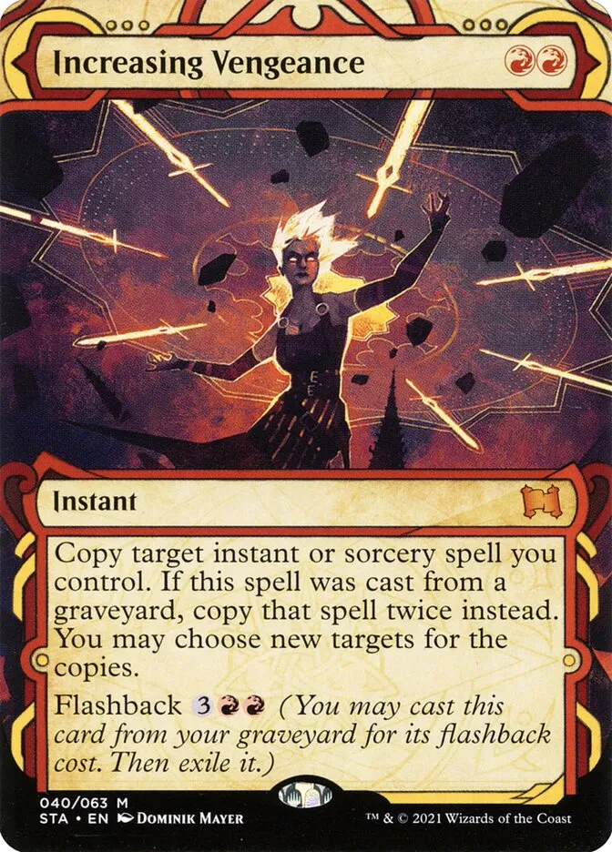 Increasing Vengeance Front Face
