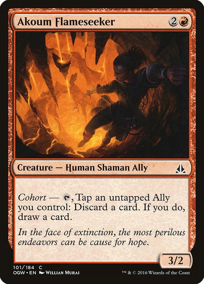Akoum Flameseeker Front Face