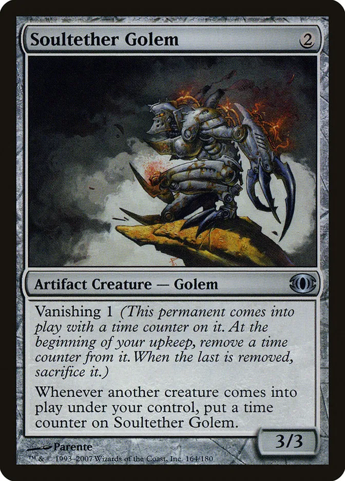 Soultether Golem Front Face