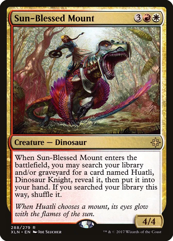 Sun-Blessed Mount Front Face