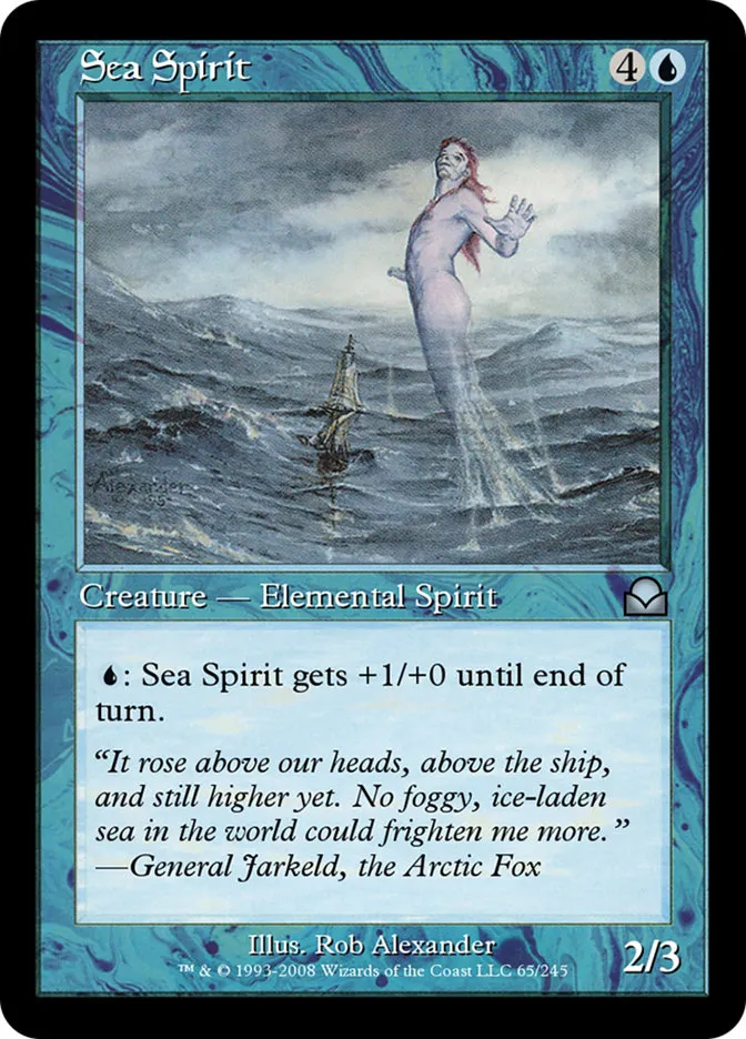 Sea Spirit Front Face