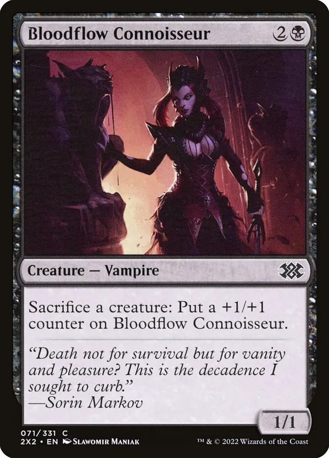 Bloodflow Connoisseur Front Face