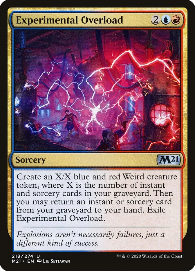 Experimental Overload Front Face