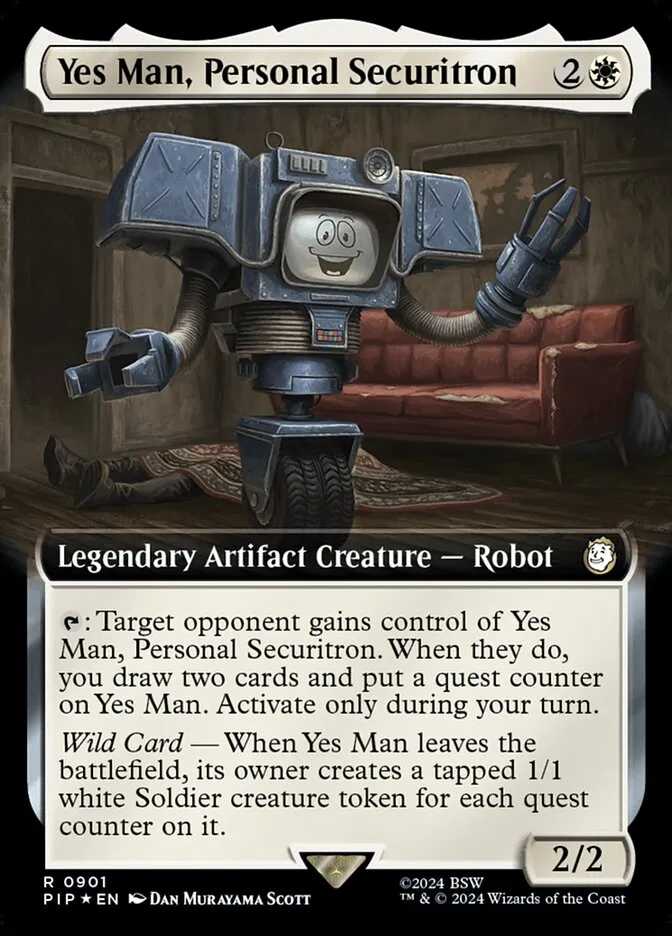 Yes Man, Personal Securitron Front Face