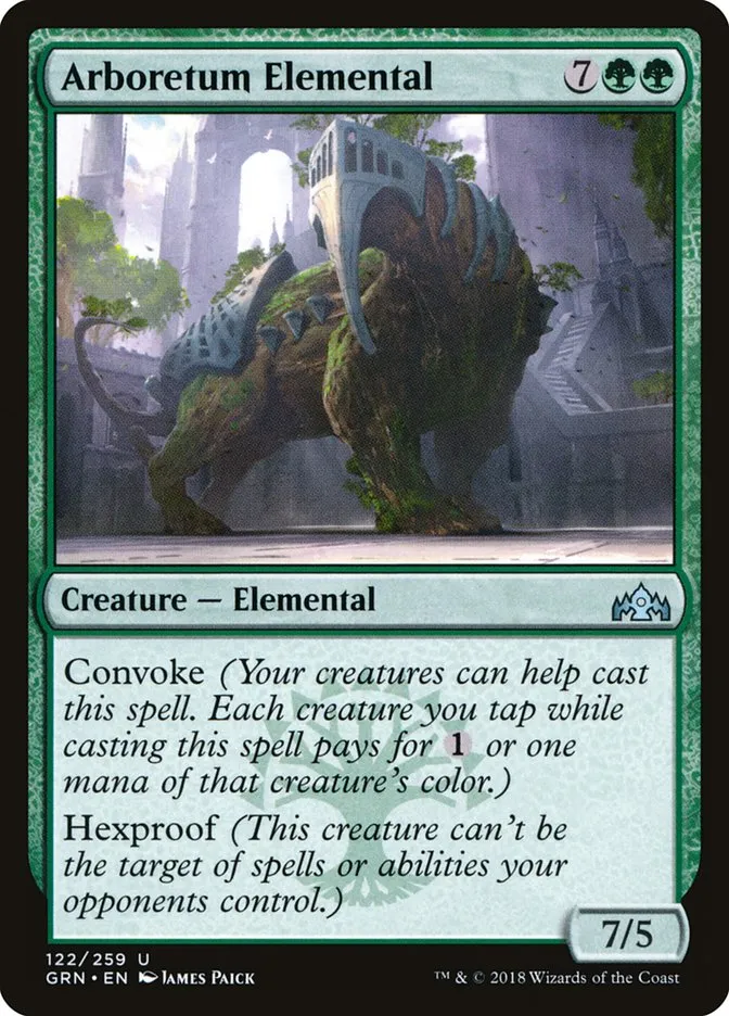 Arboretum Elemental Front Face