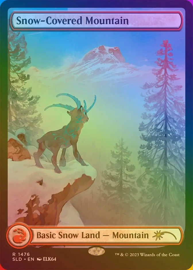 Snow-Covered Mountain