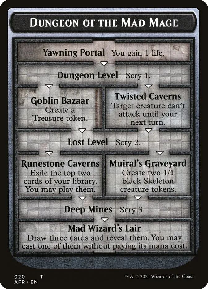 Dungeon of the Mad Mage Front Face