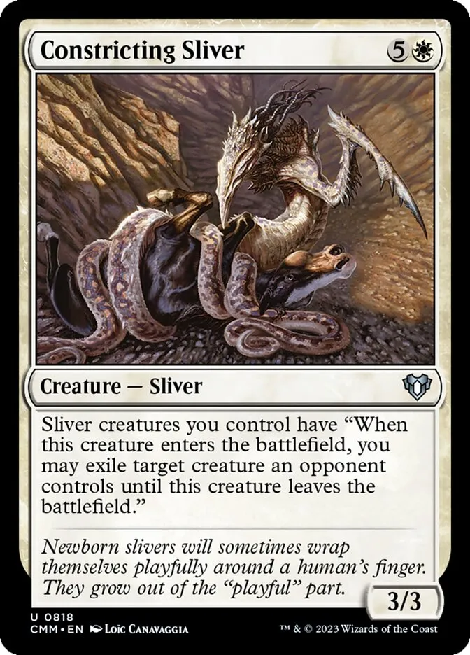 Constricting Sliver