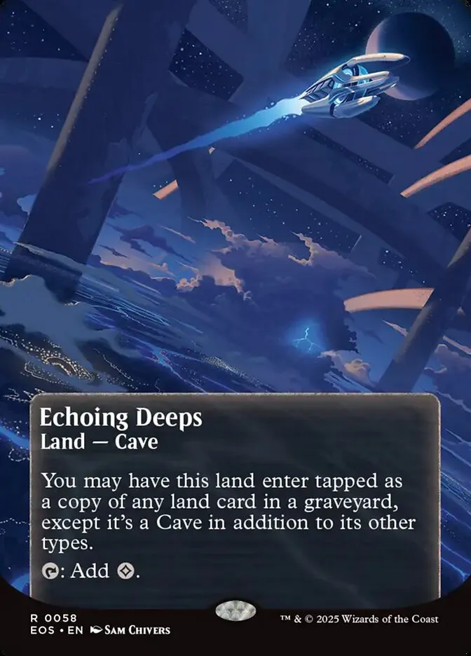 Echoing Deeps Front Face