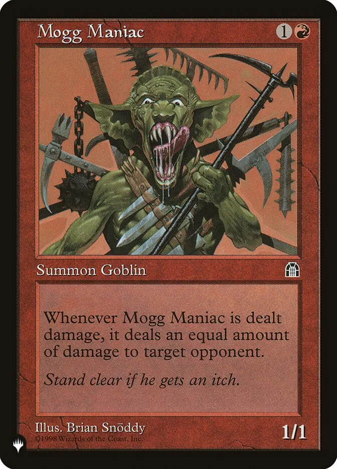 Mogg Maniac Front Face