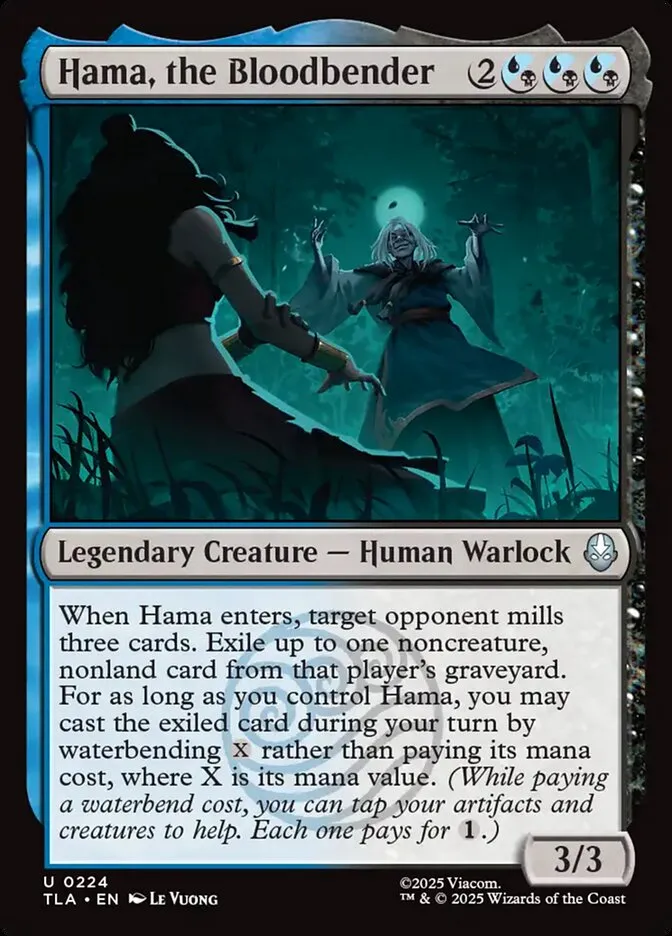 Hama, the Bloodbender Front Face