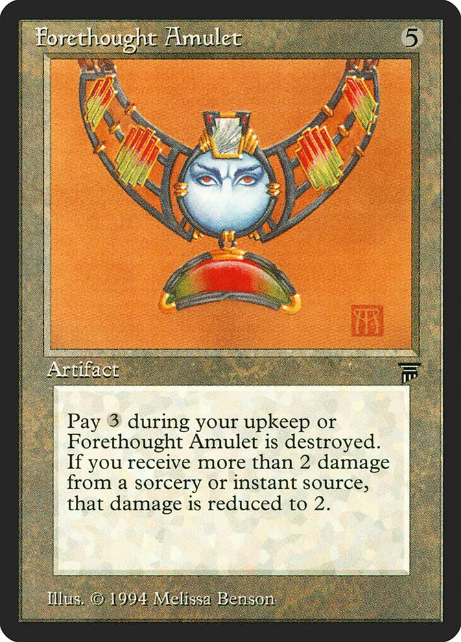 Forethought Amulet Front Face