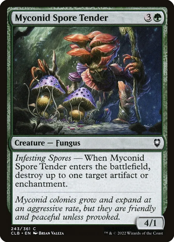Myconid Spore Tender Front Face