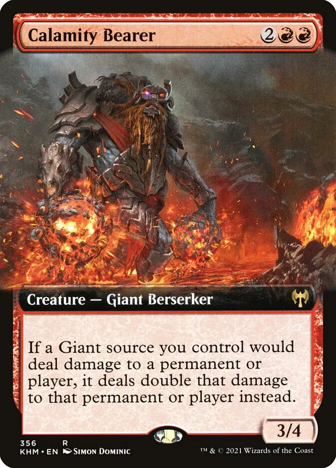 Calamity Bearer Front Face