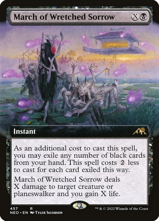 March of Wretched Sorrow Front Face