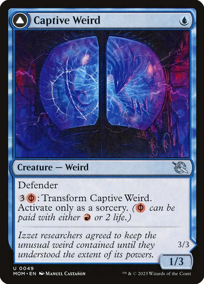 Captive Weird // Compleated Conjurer Front Face