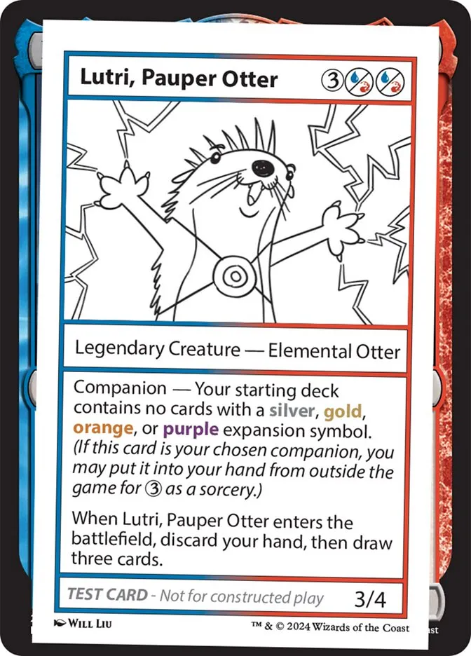 Lutri, Pauper Otter Front Face