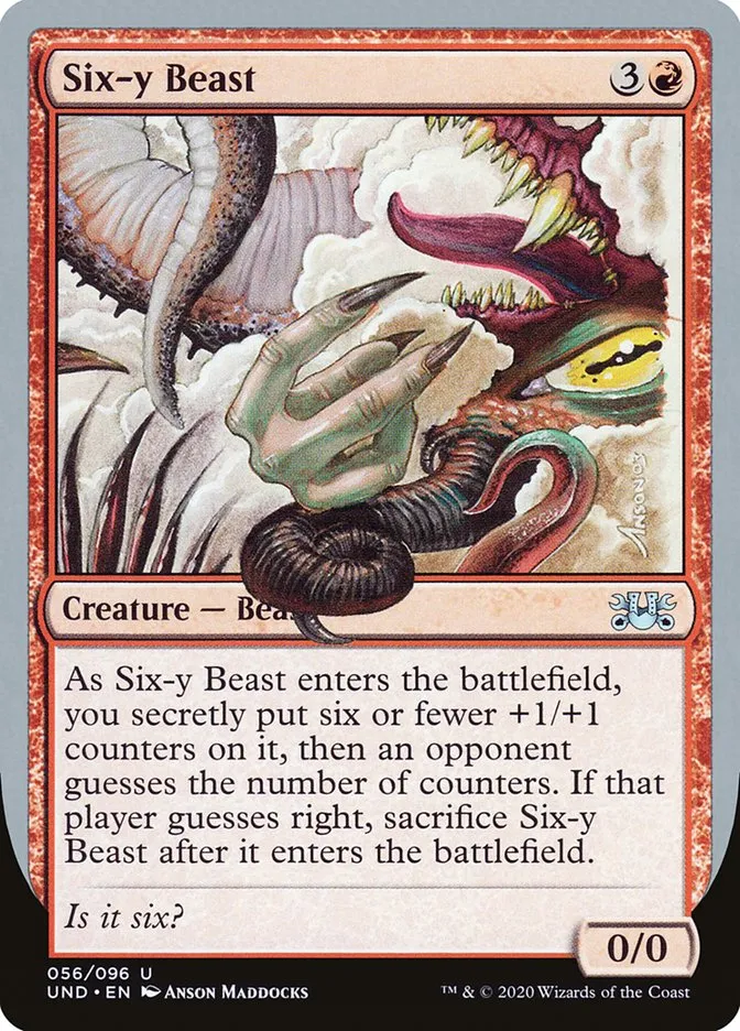 Six-y Beast Front Face