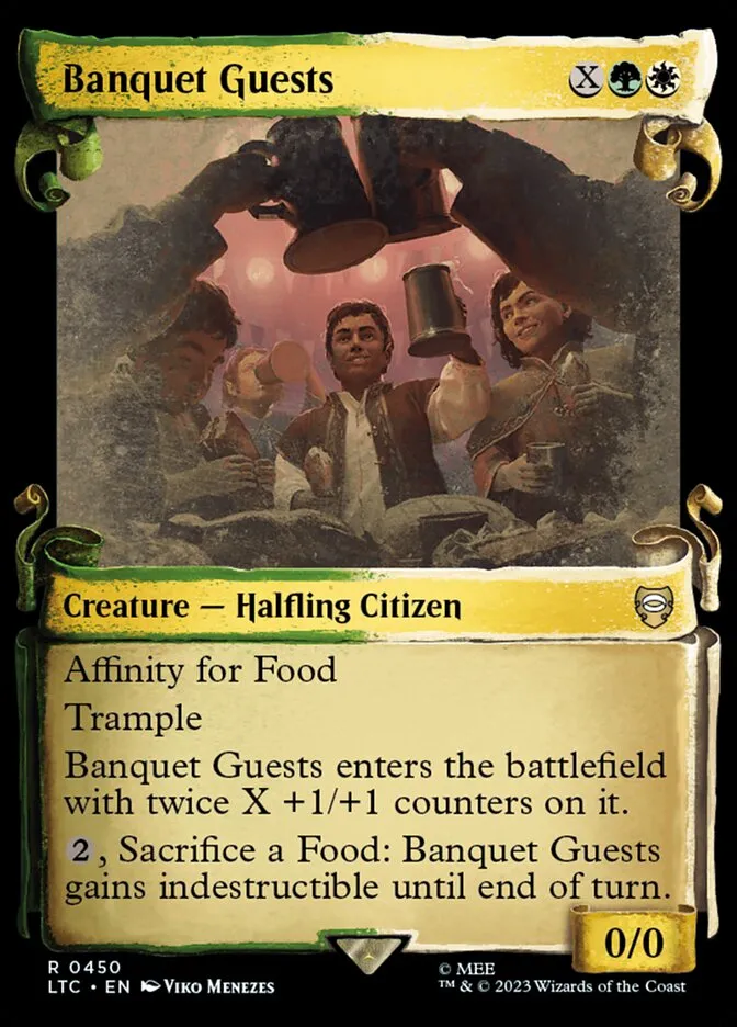 Banquet Guests Front Face