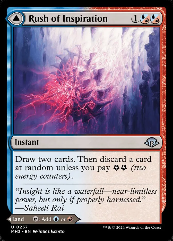 Rush of Inspiration // Crackling Falls Front Face