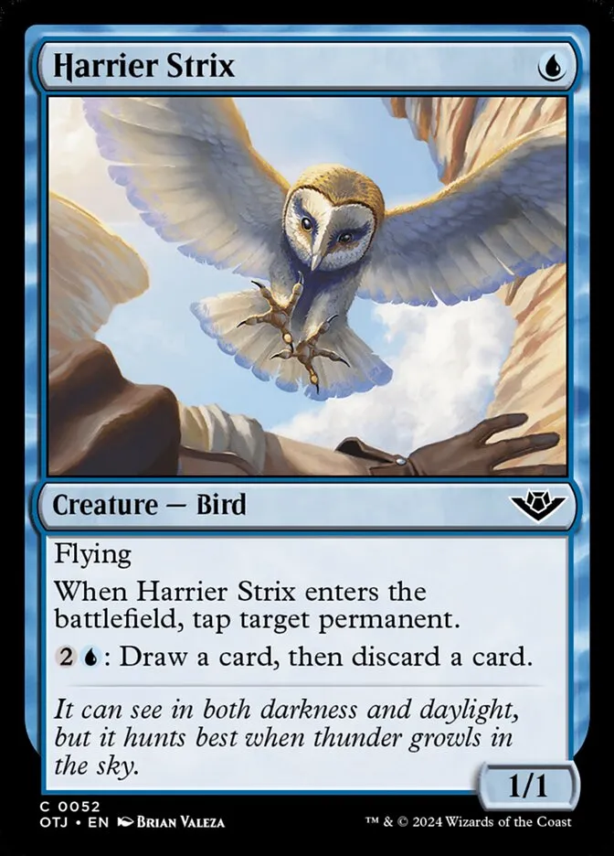 Harrier Strix Front Face