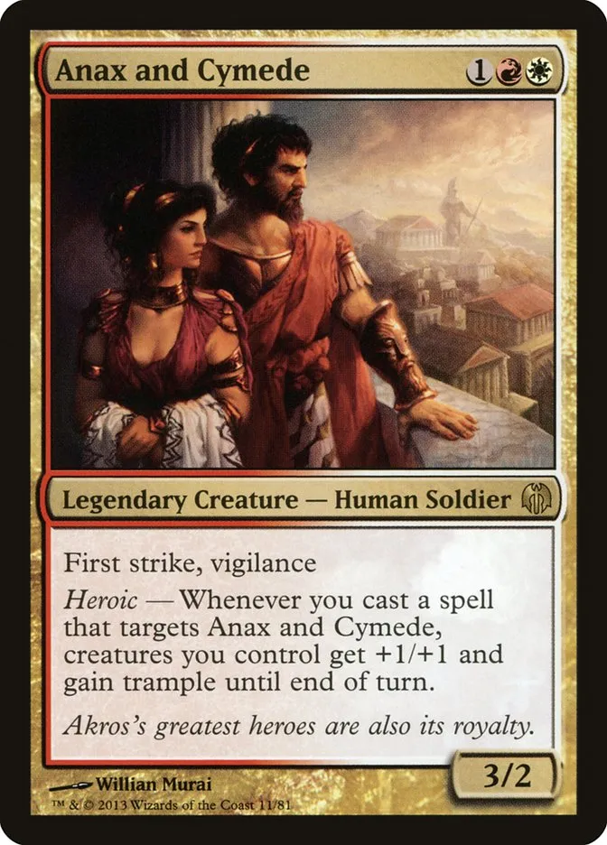 Anax and Cymede Front Face