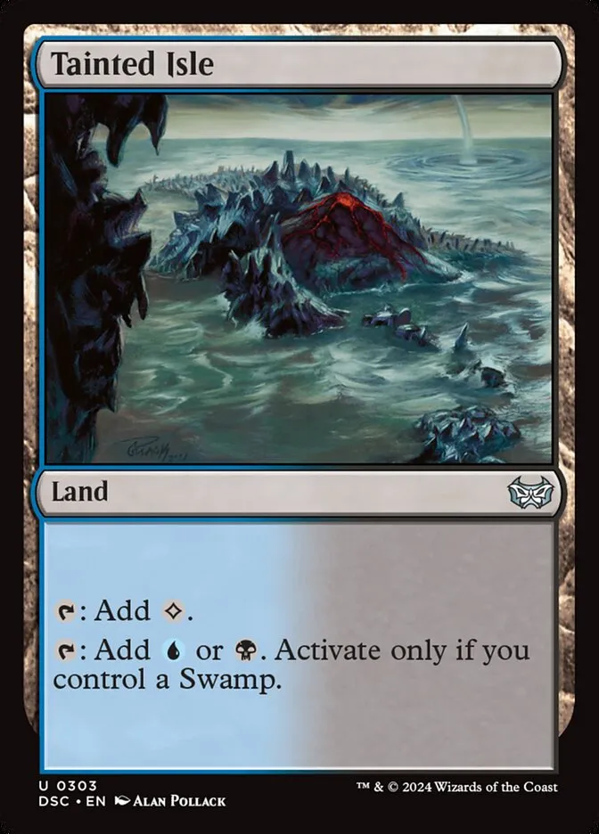 Tainted Isle Front Face