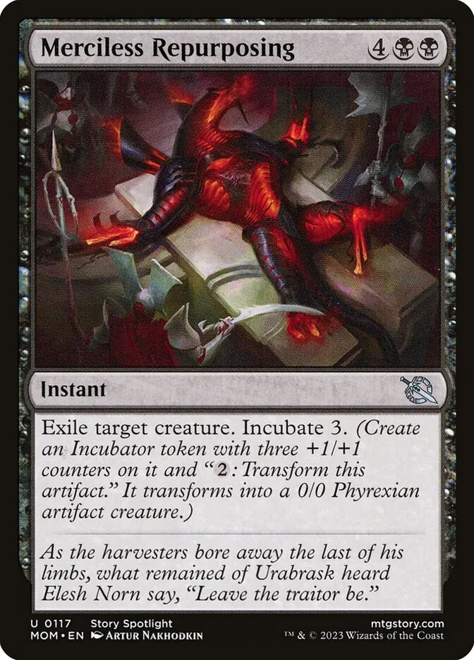Merciless Repurposing Front Face