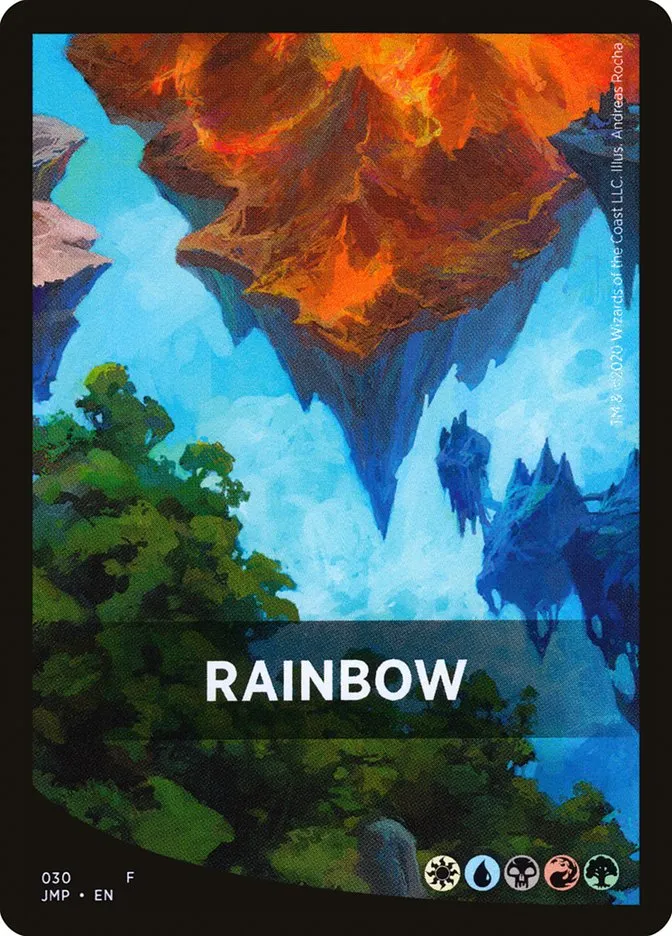 Rainbow Front Face