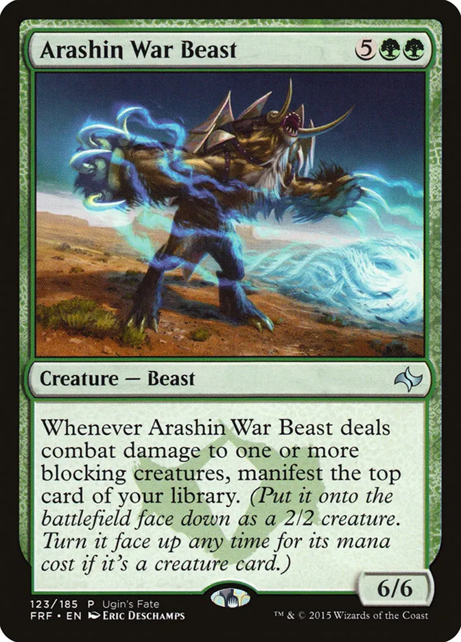Arashin War Beast Front Face
