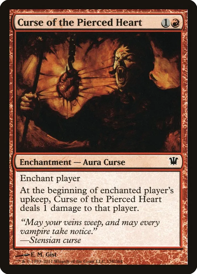 Curse of the Pierced Heart Front Face