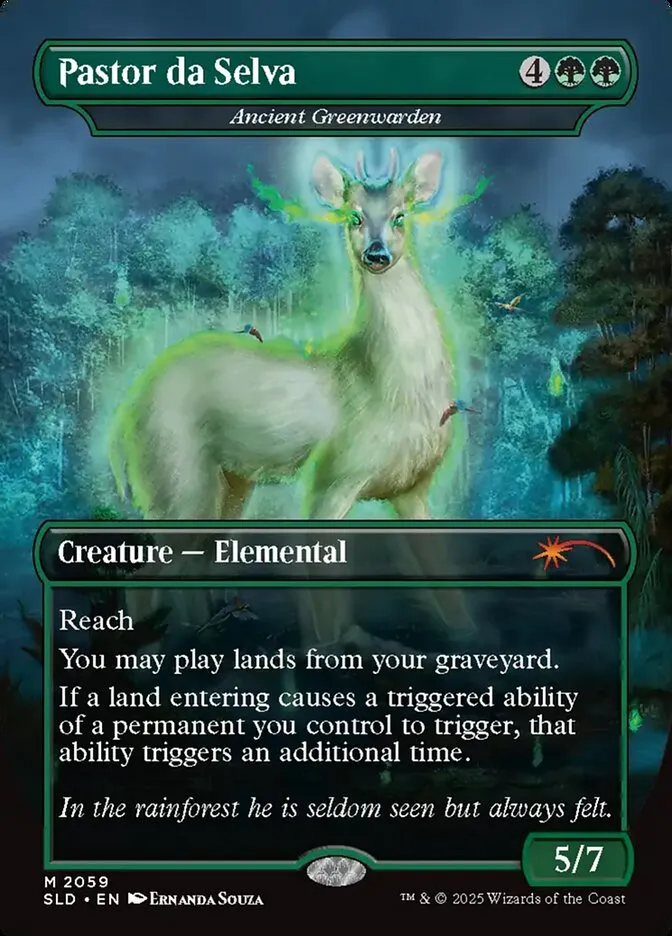 Ancient Greenwarden Front Face